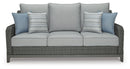 Elite Park Outdoor Sofa with 2 Lounge Chairs