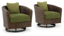 Horizon Hall 2 Lounge Chairs with End Table