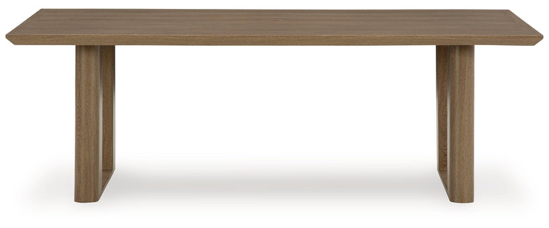 Serene Bay RECT Dining Table w/UMB OPT
