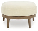 Serene Bay Ottoman with Cushion