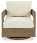 Serene Bay Ottoman with Cushion