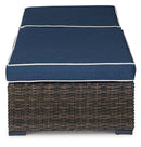 Grasson Lane Chaise Lounge with Cushion