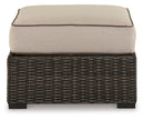 Coastline Bay Ottoman with Cushion