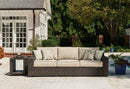Coastline Bay Ottoman with Cushion