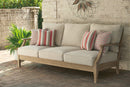 Clare View Outdoor Sofa with Coffee Table