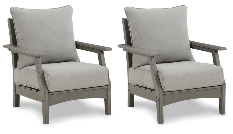 Visola Outdoor Adirondack Chair and End Table