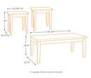 Theo Occasional Table Set (3/CN)