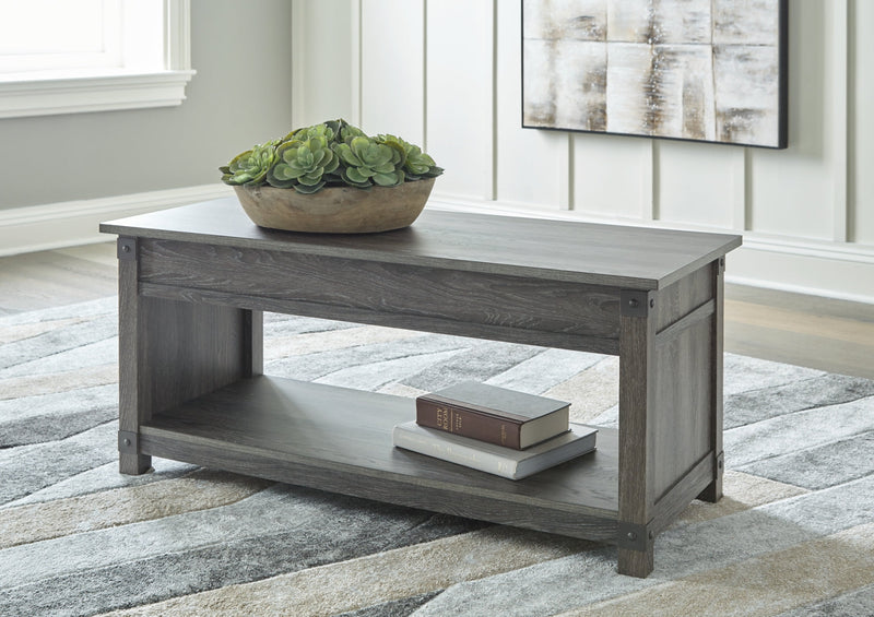 Freedan Coffee Table with 2 End Tables