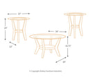 Fantell Occasional Table Set (3/CN)