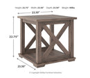 Arlenbry Square End Table