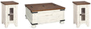 Wystfield Coffee Table with 2 End Tables