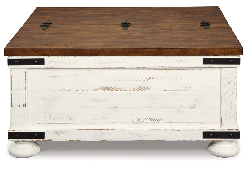 Wystfield Cocktail Table with Storage