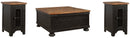 Valebeck Coffee Table with 1 End Table