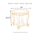 Norcastle Round End Table