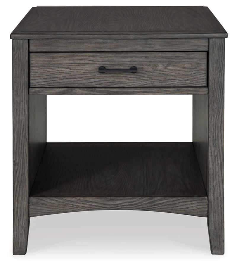 Montillan Coffee Table with 2 End Tables
