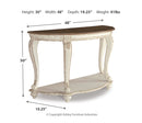 Realyn Sofa Table