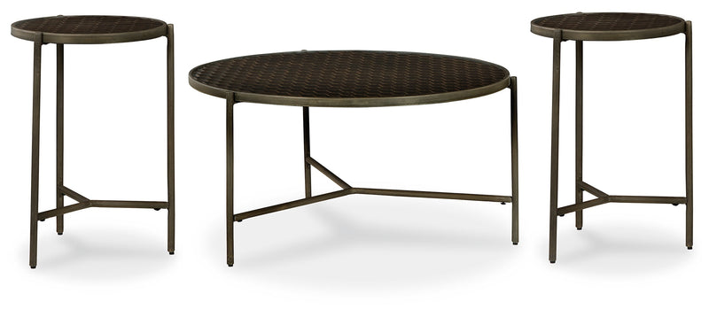 Doraley Coffee Table with 2 End Tables