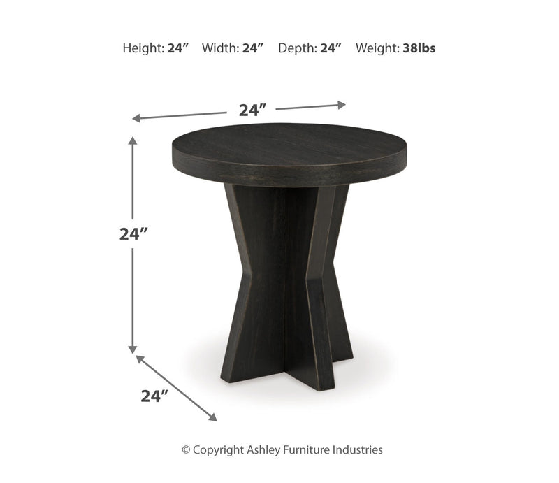 Galliden Coffee Table with 1 End Table