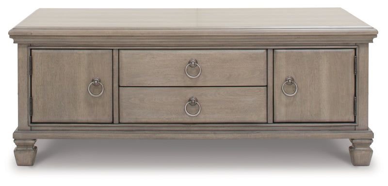 Lexorne Coffee Table with 2 End Tables