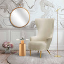 Julia Cream Wingback Chair - UK