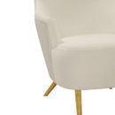 Julia Cream Wingback Chair - UK