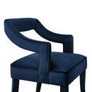 Tiffany Navy Velvet Chair - UK