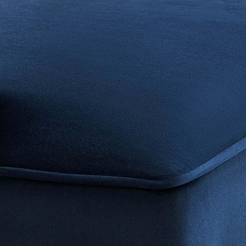 Tiffany Navy Velvet Chair - UK