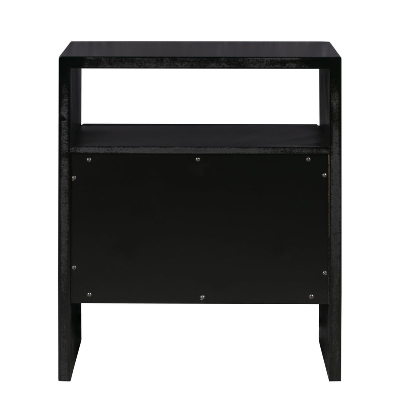 Libre Black Nightstand - UK