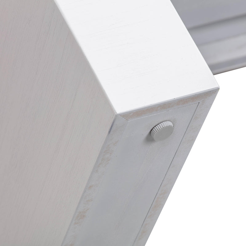 Hump White Nightstand - UK