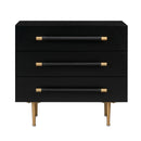 Trident Black Nightstand - UK