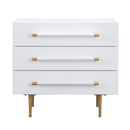 Trident White Nightstand