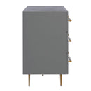 Trident Grey 6 Drawer Dresser