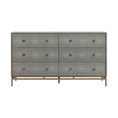 Pesce Shagreen 6 Drawer Dresser - UK