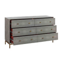 Pesce Shagreen 6 Drawer Dresser - UK