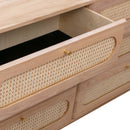Carmen Cane 6 Drawer Dresser - UK