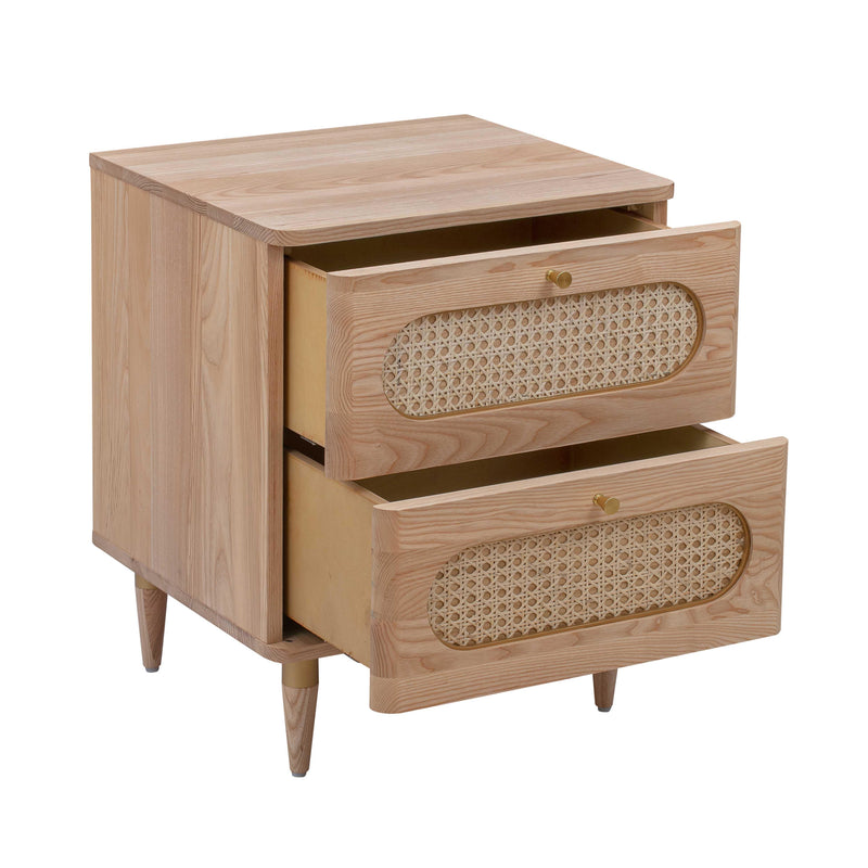 Carmen Cane Nightstand - UK