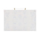 Brandyss White Burl Nightstand