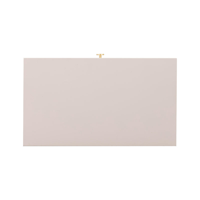 Suzie Cream & Rattan Nightstand - UK