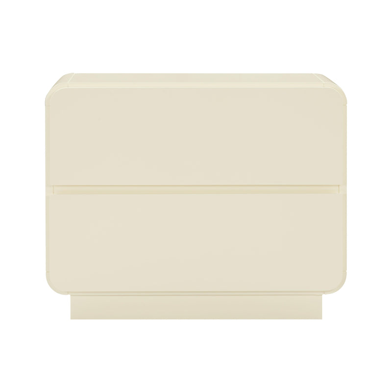 Sagura Cream Nightstand - UK