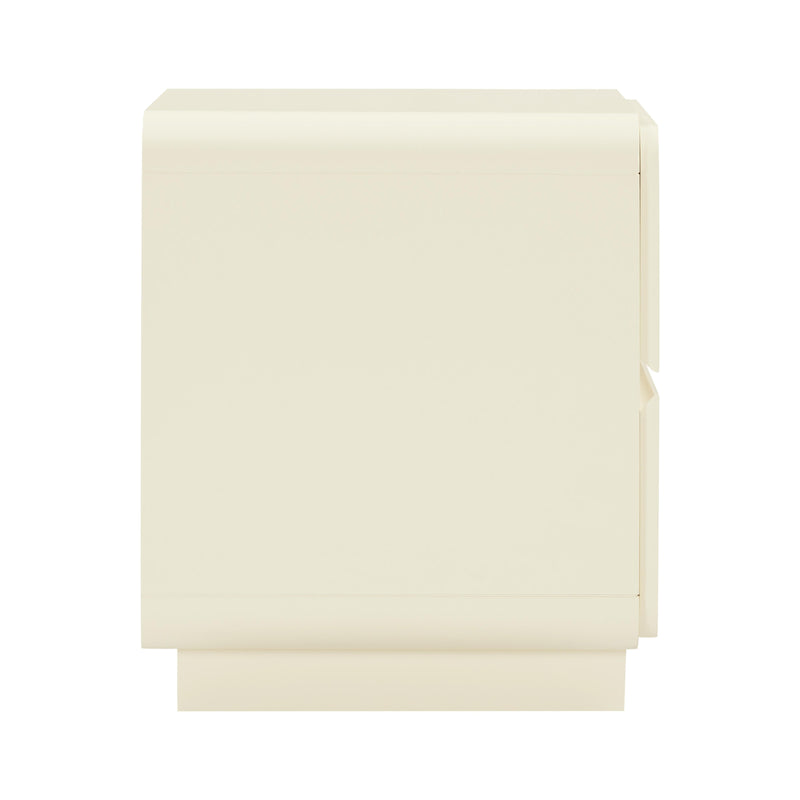 Sagura Cream Nightstand - UK