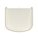 Collins Cream Lacquer Nightstand - UK