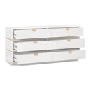 Julieta Cream 6 Drawer Dresser