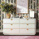 Julieta Cream 6 Drawer Dresser