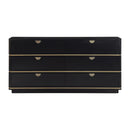 Julieta Black 6 Drawer Dresser