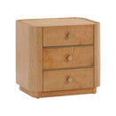 Abigail Natural Birdseye Maple Nightstand - UK