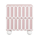 Tori Motif Mauve Nightstand - UK