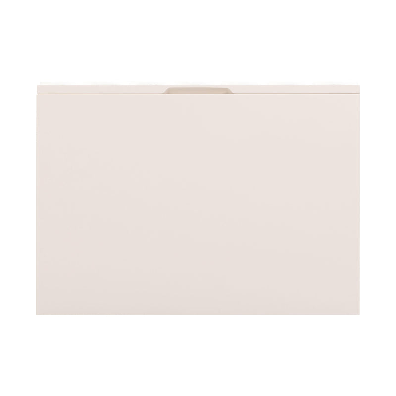 Tori Motif Taupe Nightstand