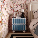 Tori Motif Blue Nightstand