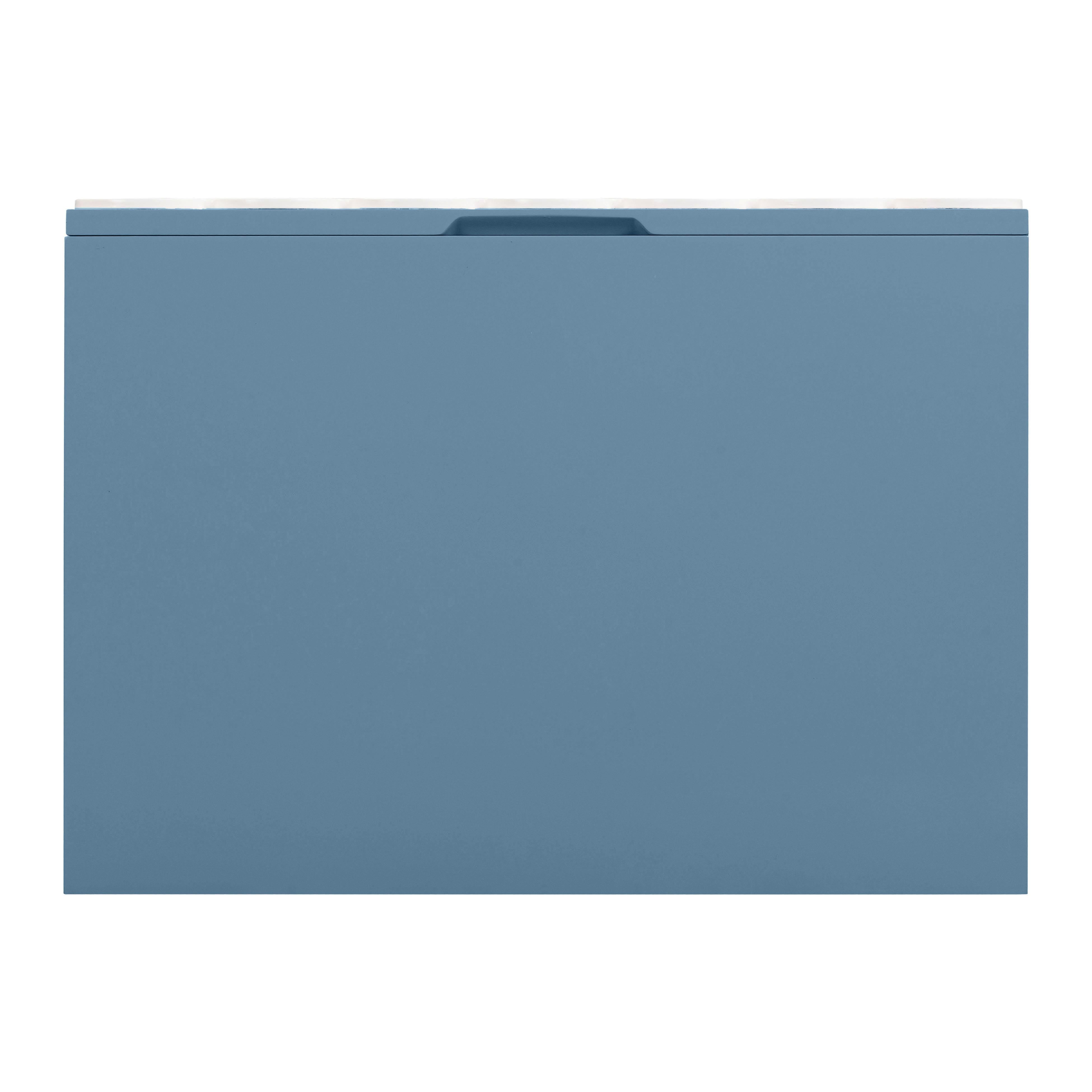 Tori Motif Blue Nightstand