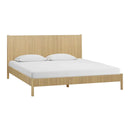 Tyla Natural Wood King Bed